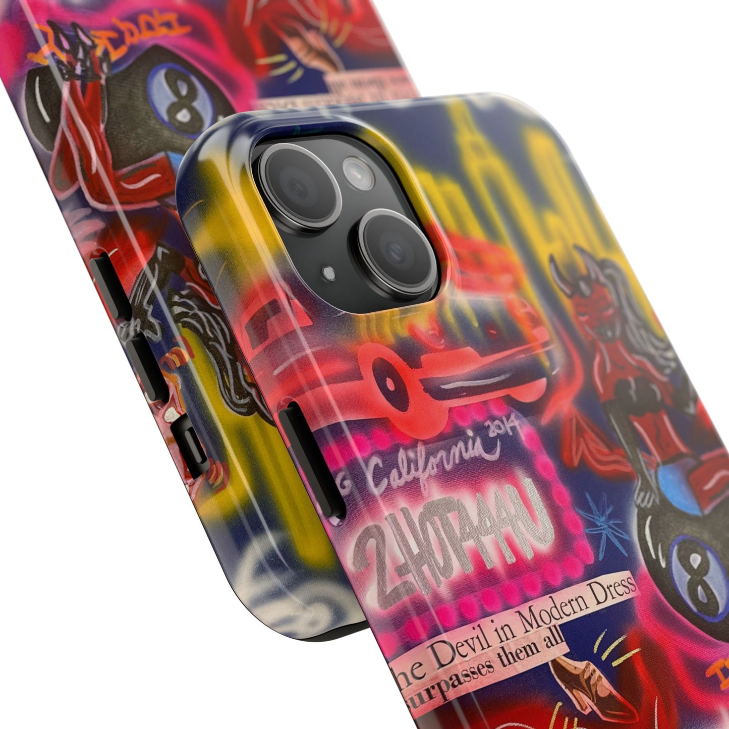 "im an angel" airbrush iPhone case