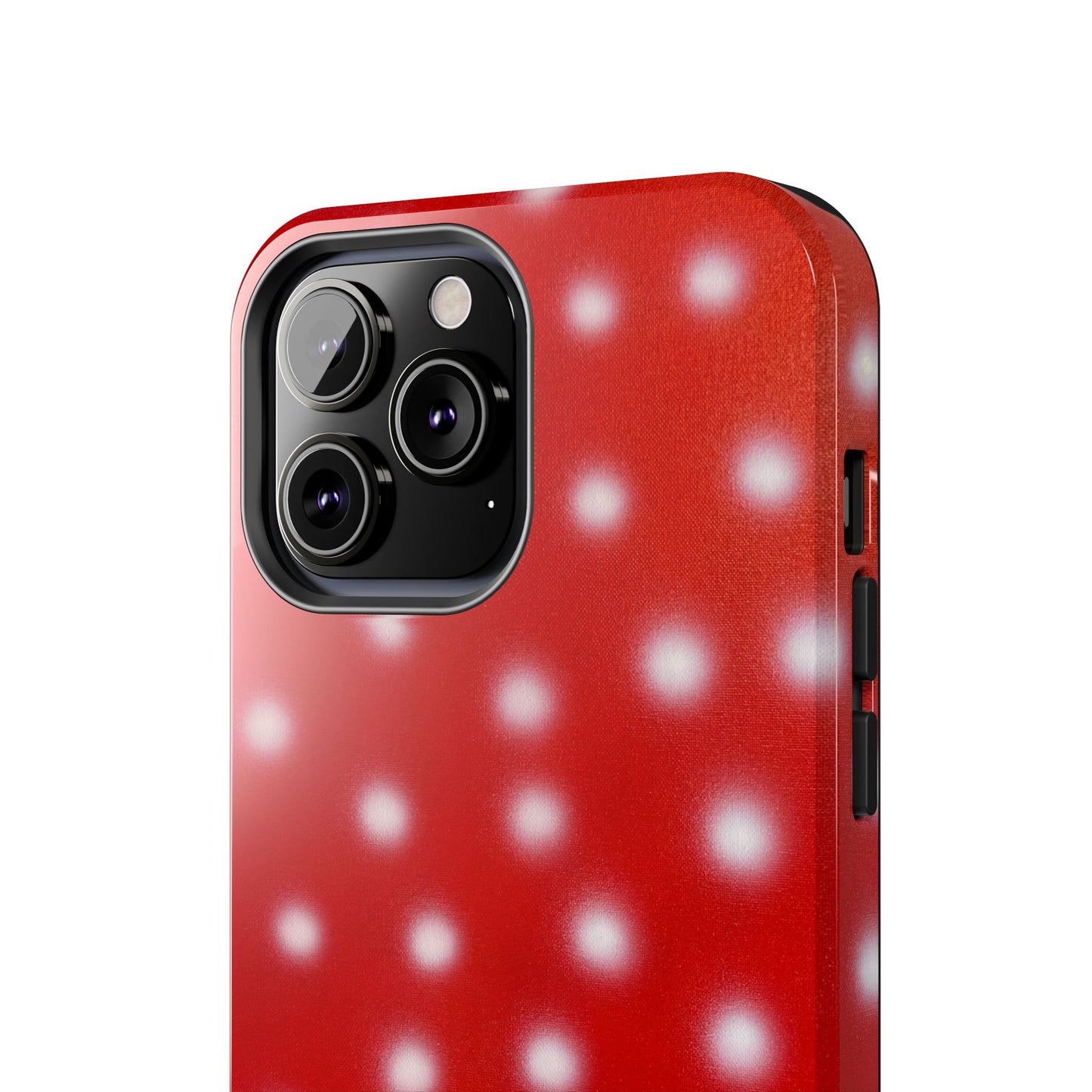 "cherry crush polka dot" airbrush iPhone case