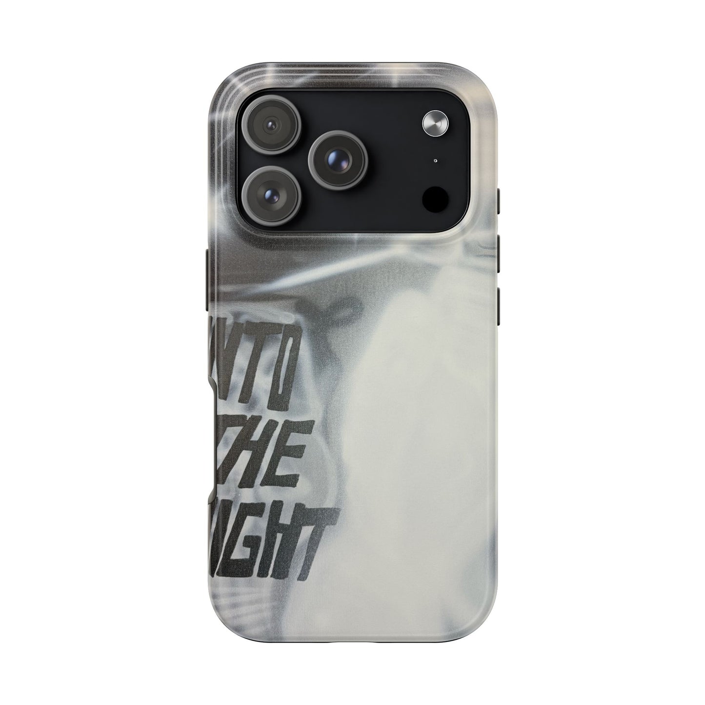 "into the night" airbrush iPhone case