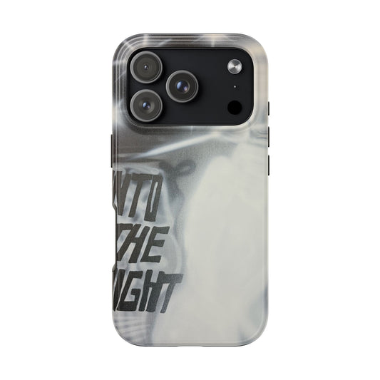 "into the night" airbrush iPhone case