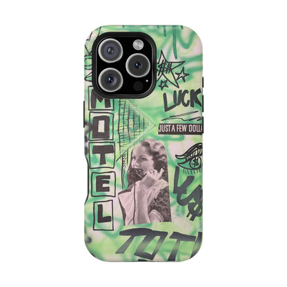 MagSafe "lust over luck" airbrush iPhone case