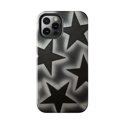 "chrome stars" airbrush iPhone case