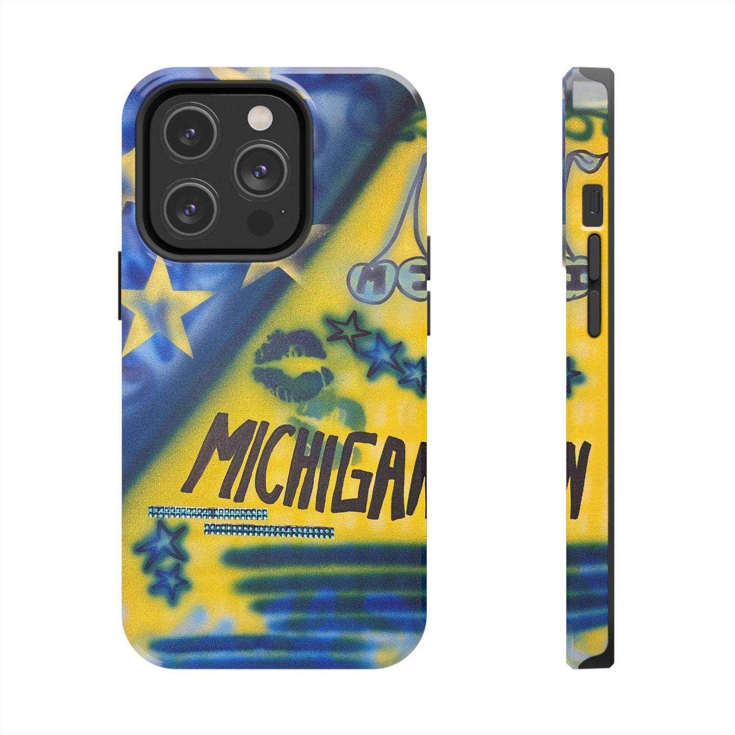 "ann arbor, michigan" airbrush iPhone case