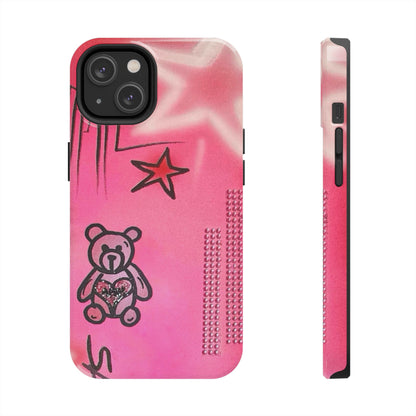 "teddy bear" airbrush iPhone case