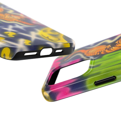"mega luv" airbrush iPhone case
