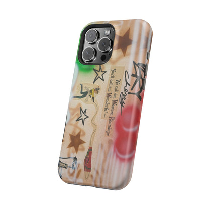 MagSafe "very cherry" airbrush iPhone case