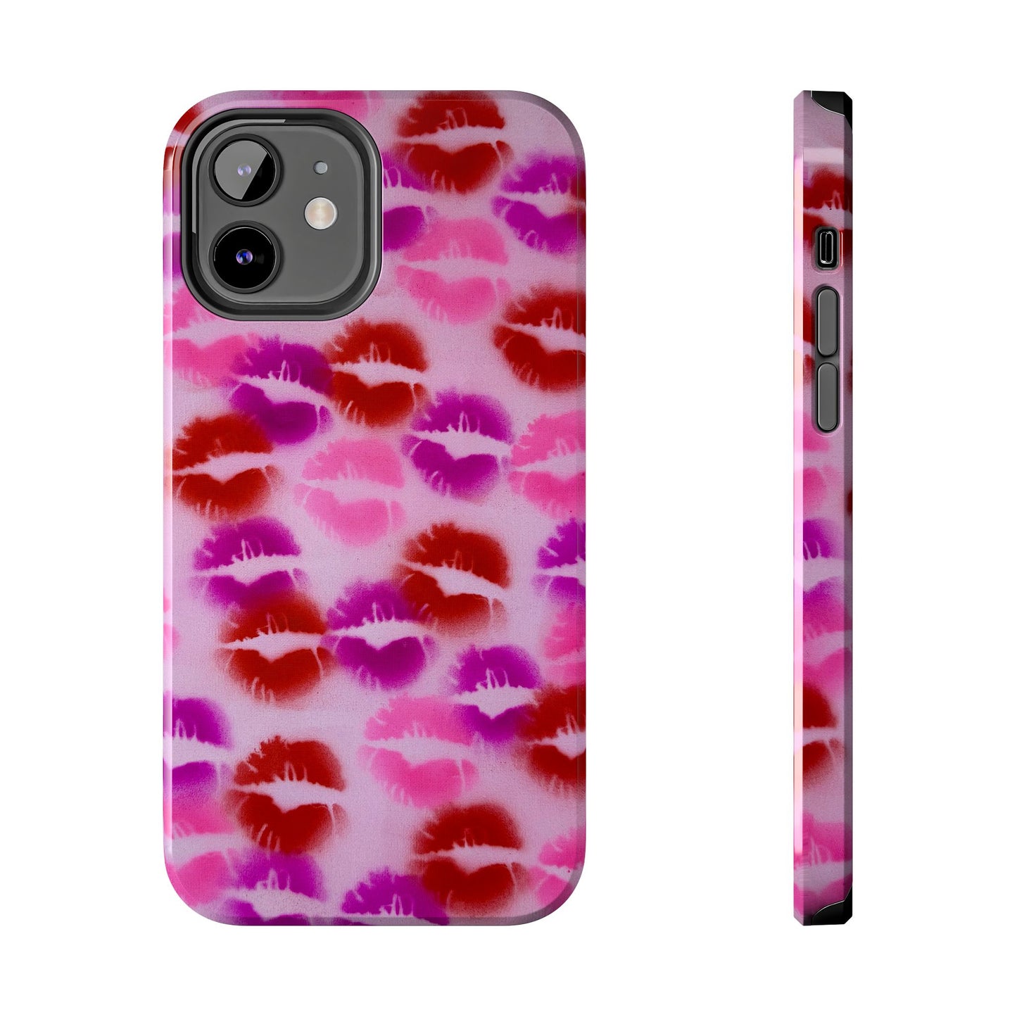 "mwah" airbrush iPhone case