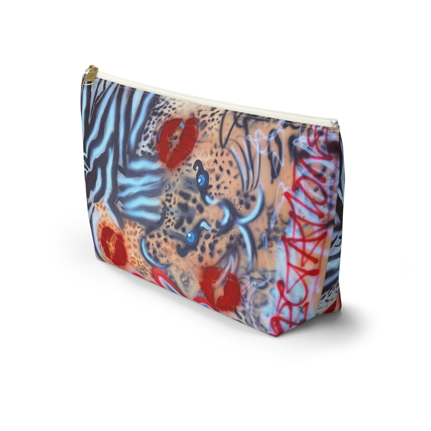 "exotic expectations" airbrush makeup pouch