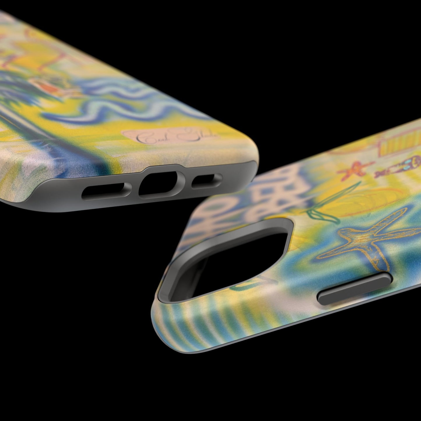 MagSafe "ciao bella" airbrush iPhone case
