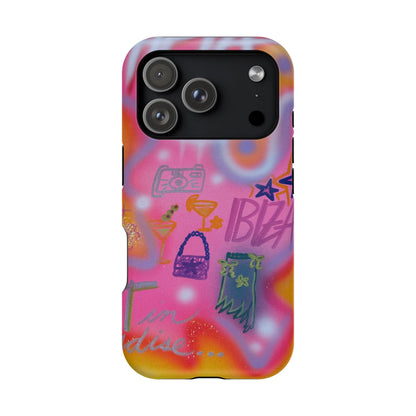 MagSafe „Ibiza“ Airbrush iPhone-Hülle