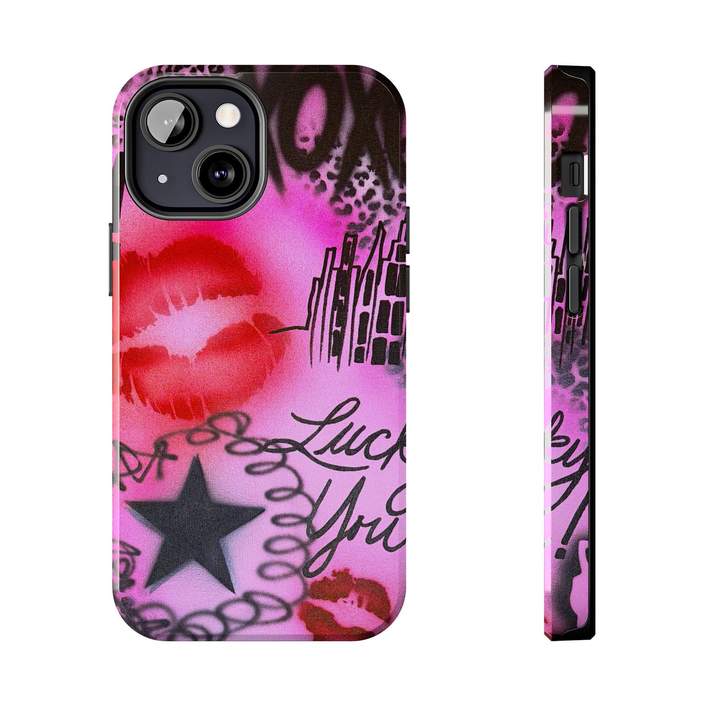 "ulterior motive" airbrush iPhone case