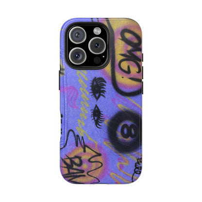 "eye$ on lies" airbrush iPhone case