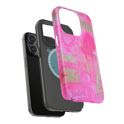MagSafe "miami matcha" airbrush iPhone case