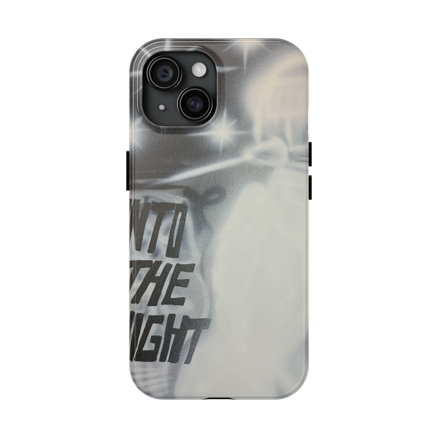 "into the night" airbrush iPhone case