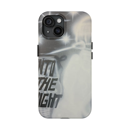 "into the night" airbrush iPhone case