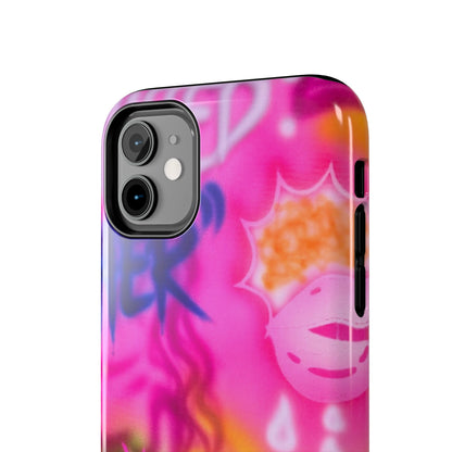 "wanted" airbrush iPhone case