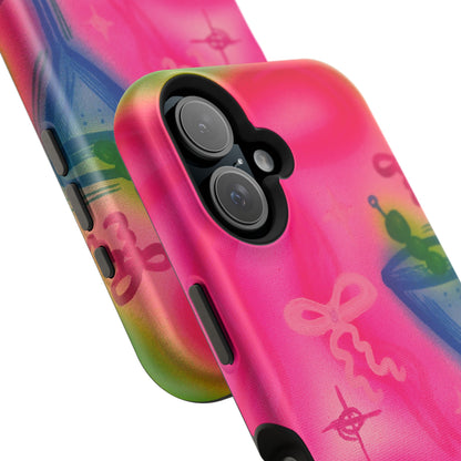 MagSafe „Bow Martini“ Airbrush-iPhone-Hülle