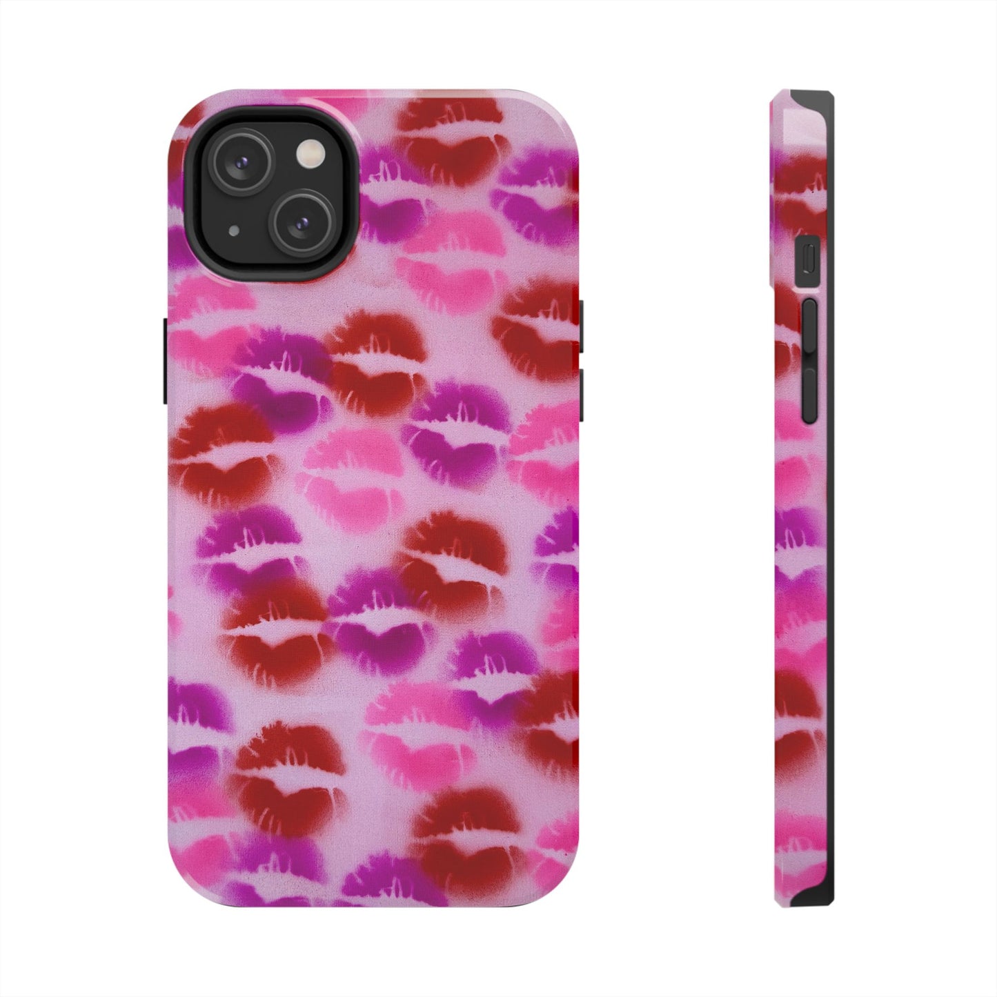 "mwah" airbrush iPhone case