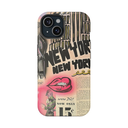 MagSafe „New York, New York“ Airbrush iPhone Hülle