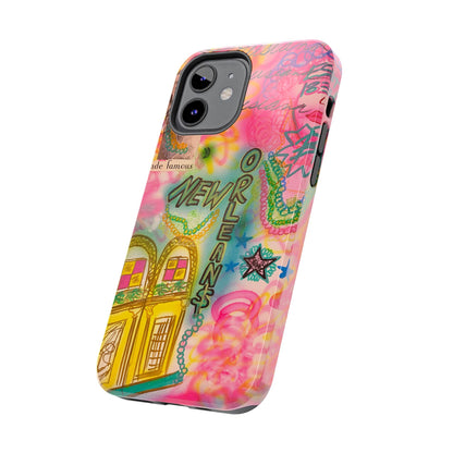 "new orleans, la" airbrush iPhone case