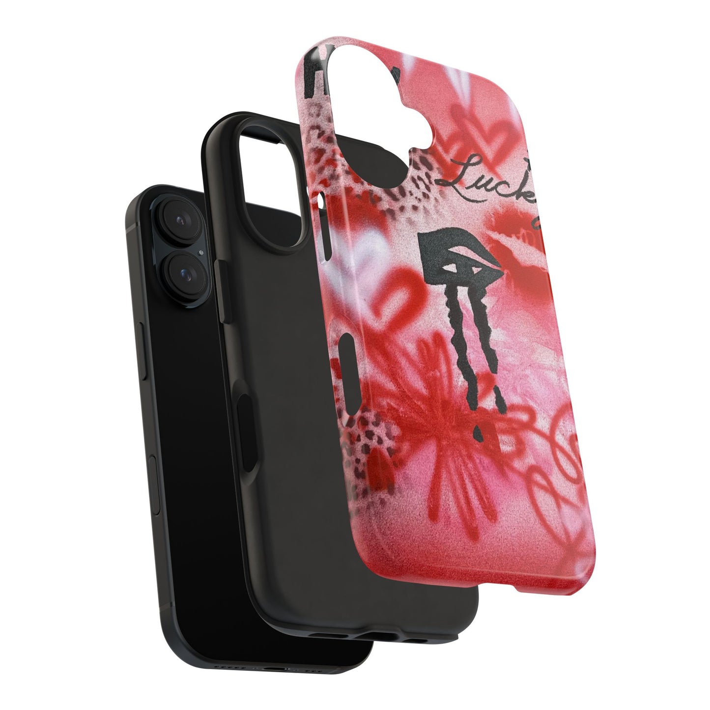 "intriguing encounter" airbrush iPhone case