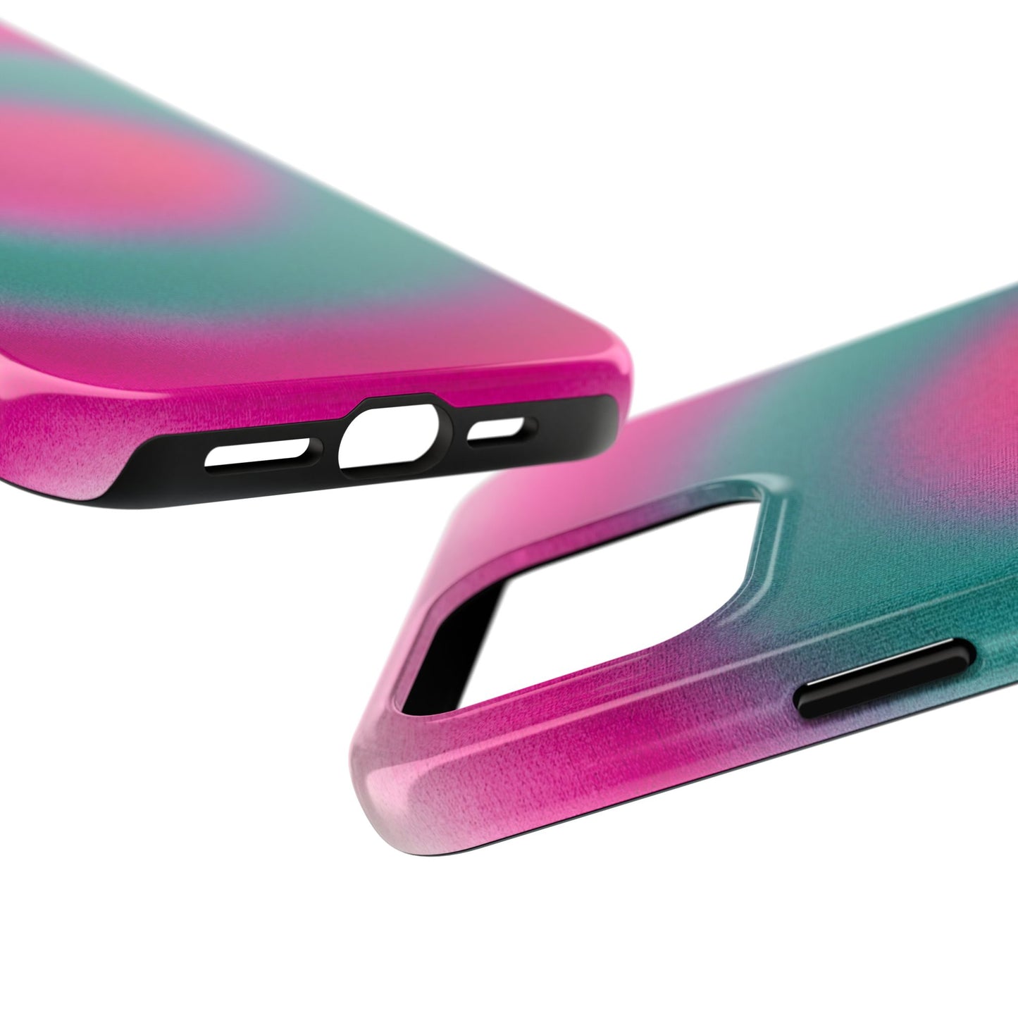 "watermelon swirl" aura airbrush iPhone case