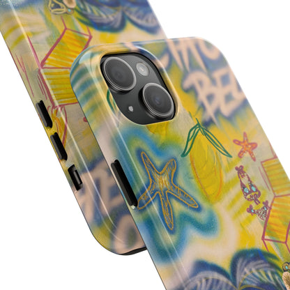 "ciao bella" airbrush iPhone case
