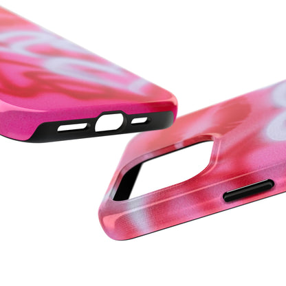 "romantic rush" airbrush iPhone case