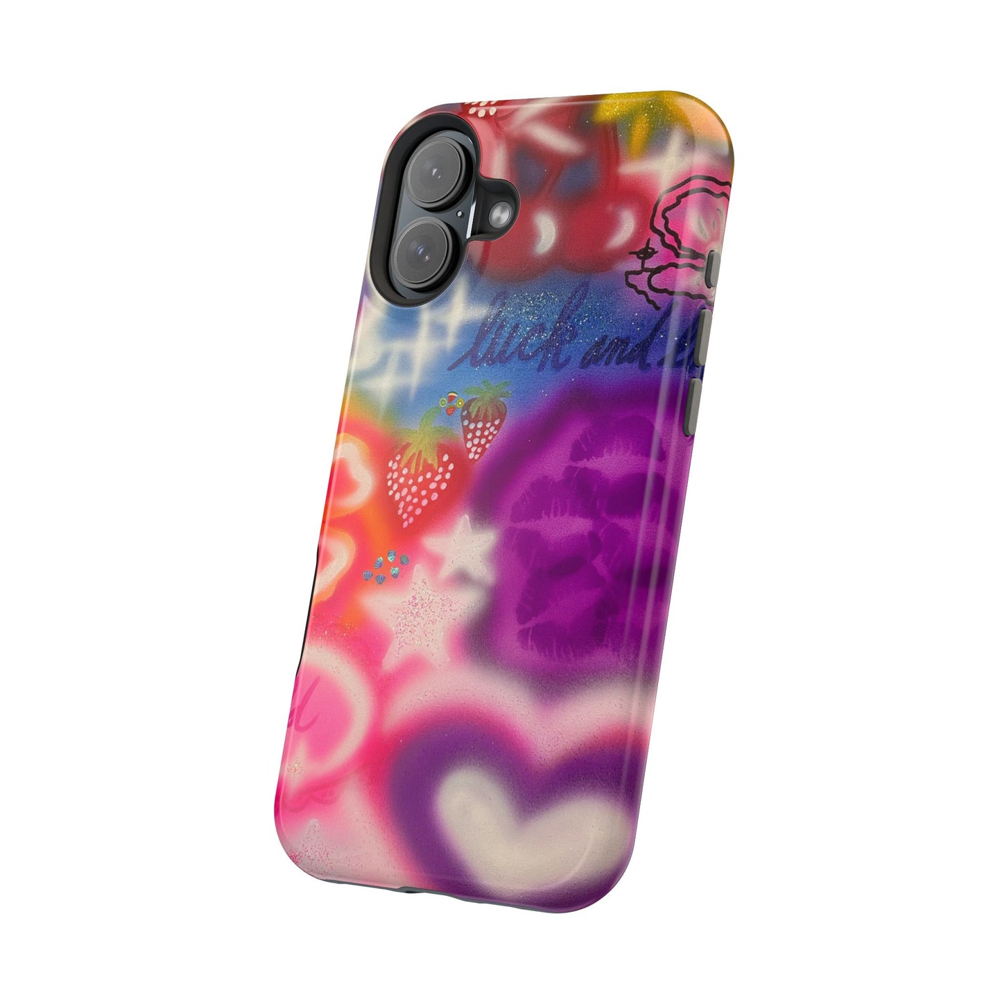 MagSafe „luck & luv pt. 2“ Airbrush iPhone Hülle