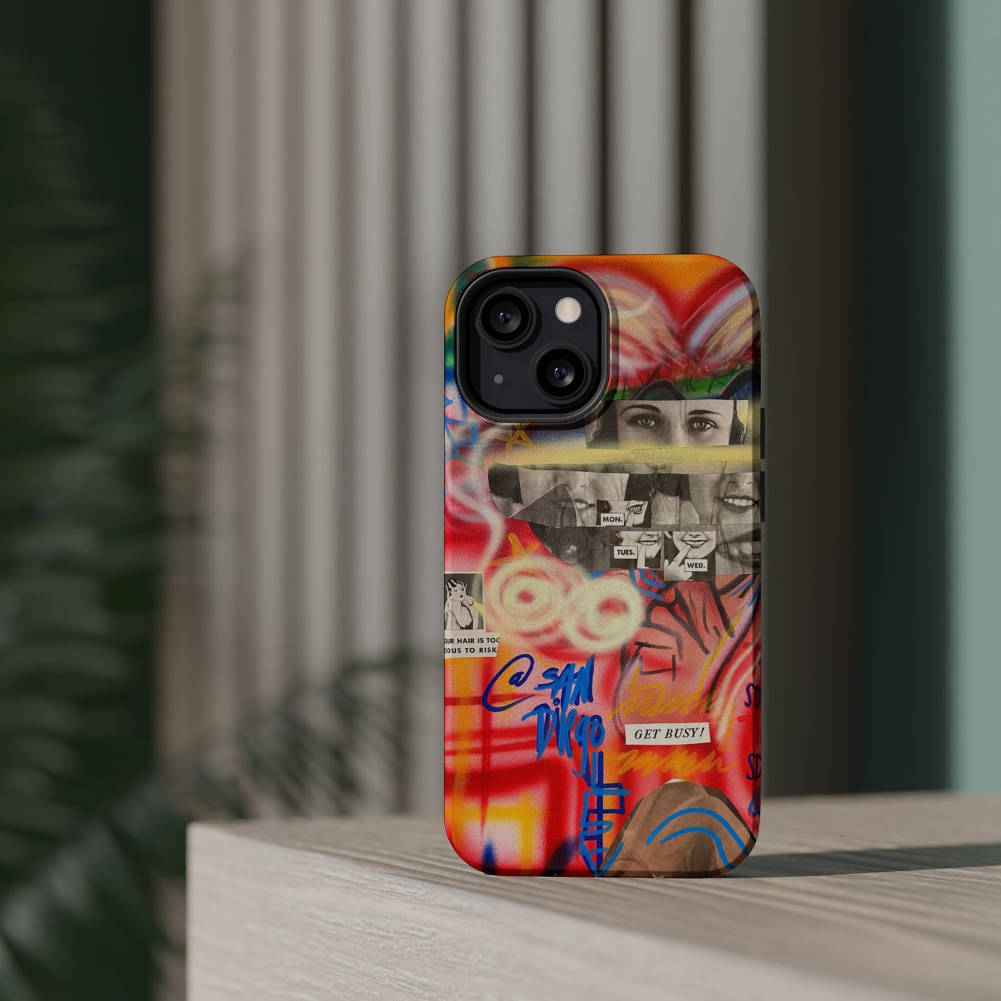 MagSafe Limited Edition "Get Busy" Airbrush iPhone Hülle