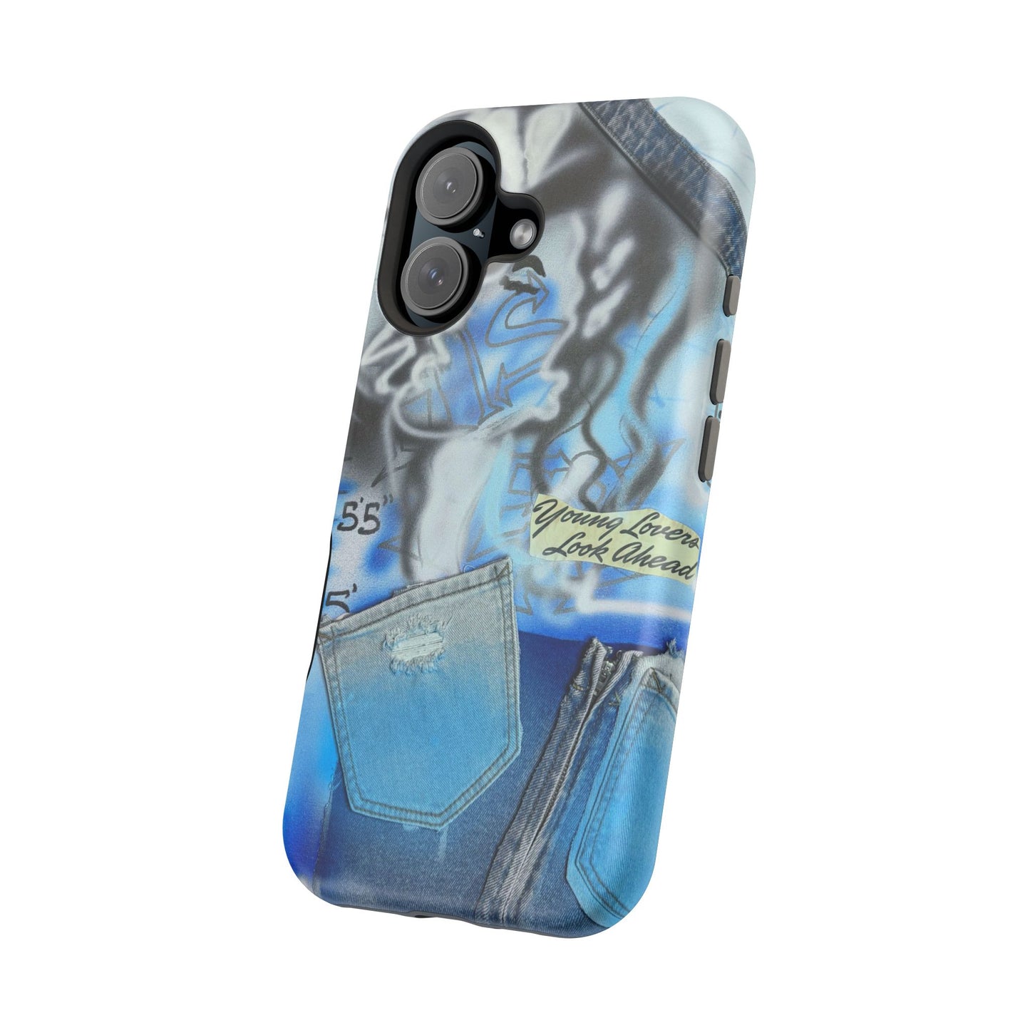 MagSafe "young lovers" airbrush iPhone case