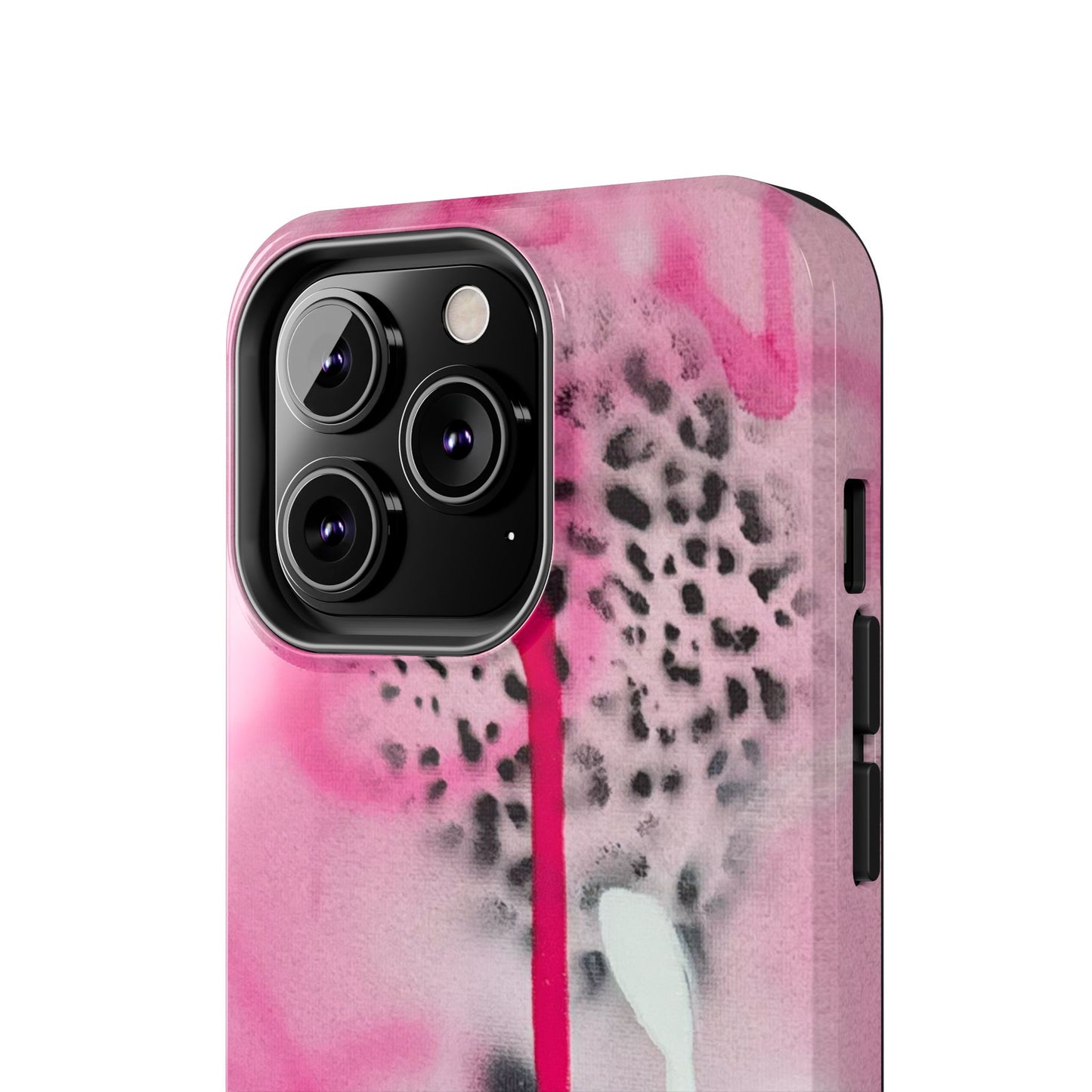 "pink cheetah" airbrush iPhone case