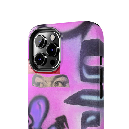 "Lila Prinzessin" Airbrush iPhone Hülle