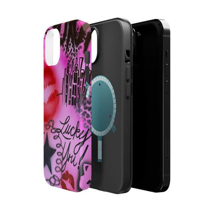 MagSafe "ulterior motive" airbrush iPhone case
