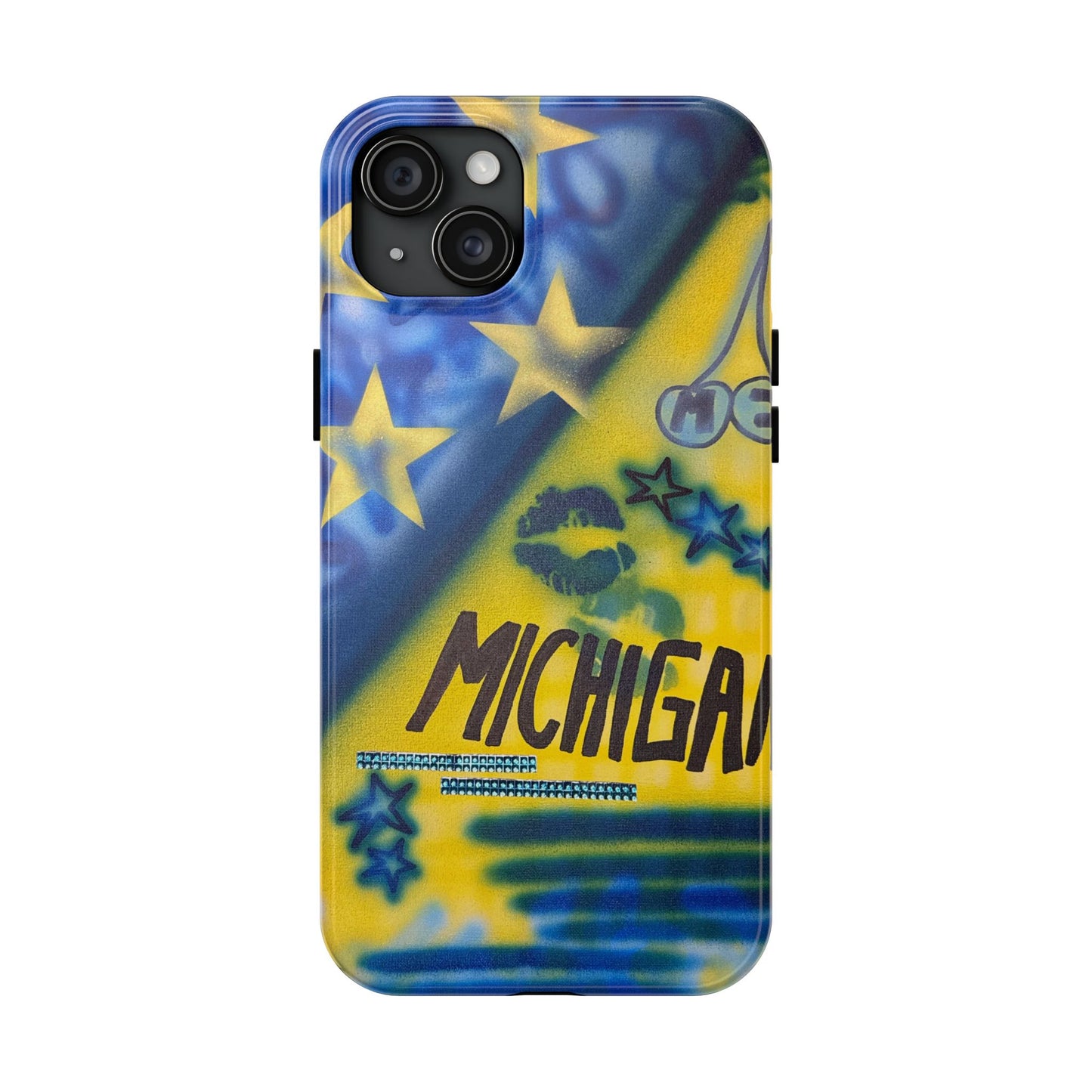 "ann arbor, michigan" airbrush iPhone case