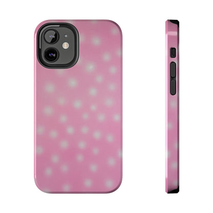 "strawberry swirl polka dots" airbrush iPhone case