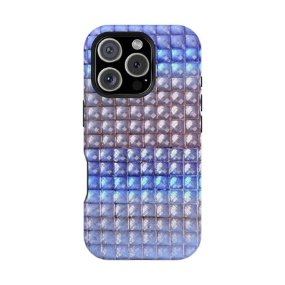 MagSafe "blue studs" airbrush iPhone case