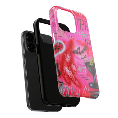 "extra dirty, plz!" airbrush iPhone case