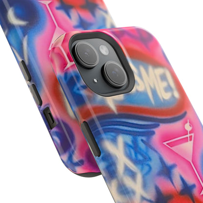 MagSafe "kiss me pt. 2" Airbrush iPhone Hülle