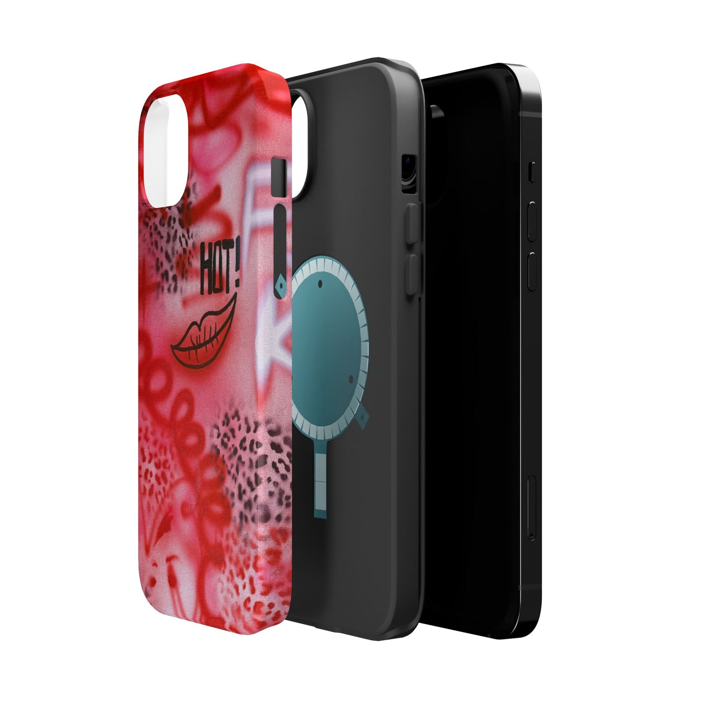 MagSafe "HOT!" airbrush iPhone case