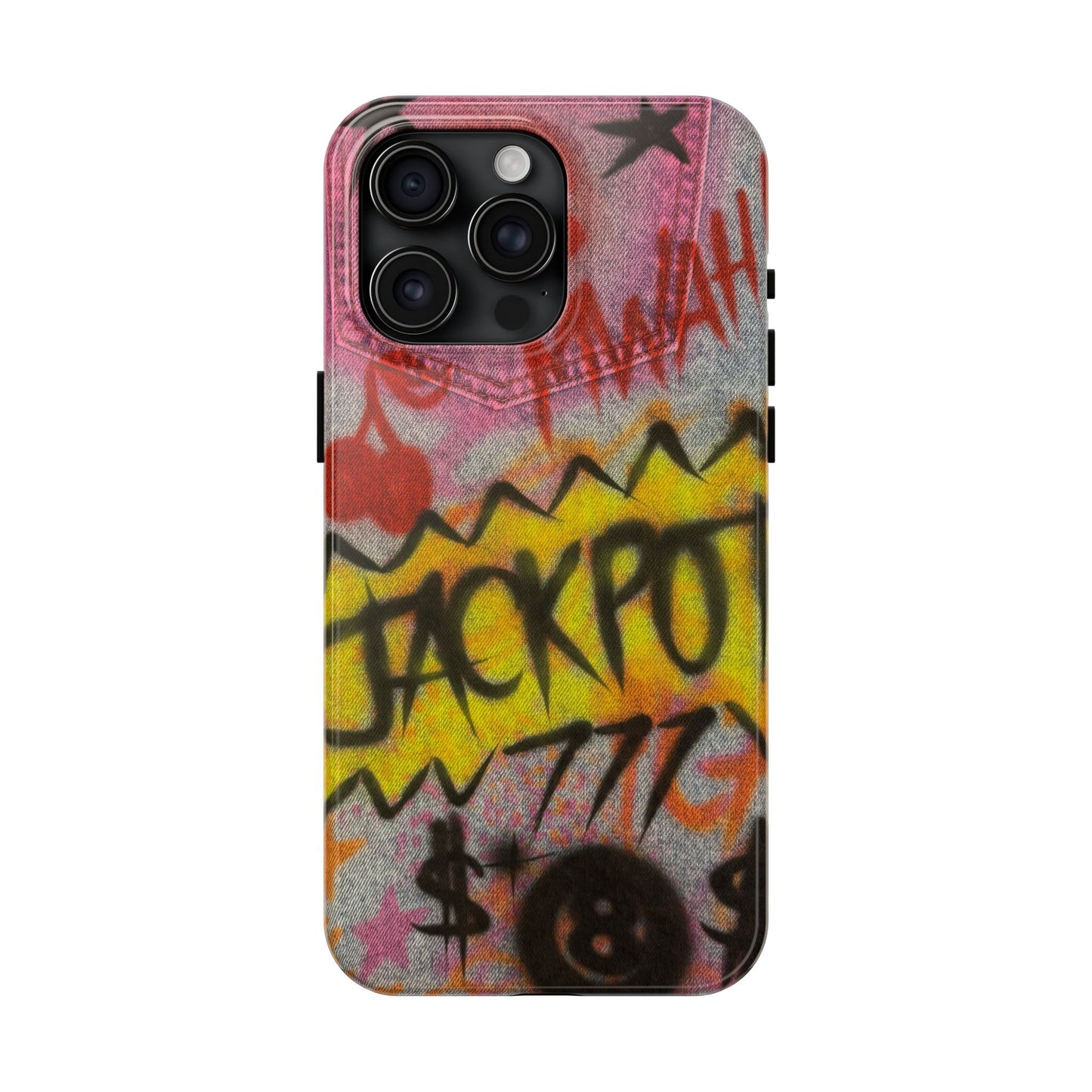 "jackpot!" airbrush iPhone case
