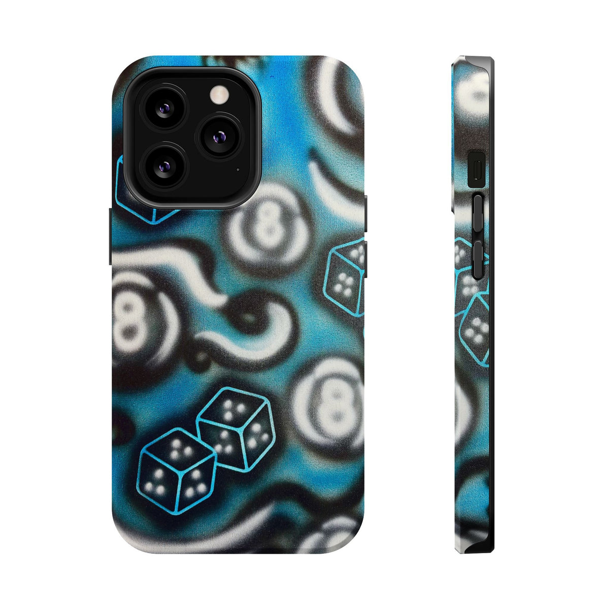 MagSafe "risk it!" airbrush iPhone case