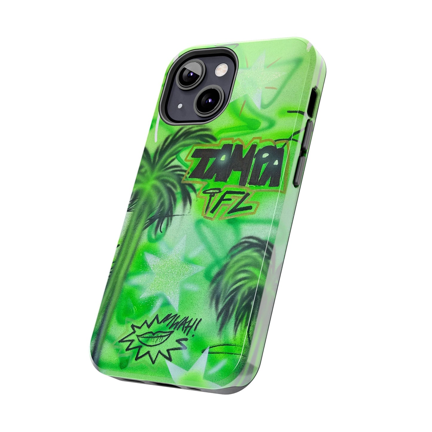 "tampa, fl" airbrush iPhone case