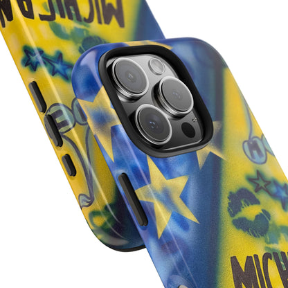 "ann arbor, michigan" airbrush iPhone case