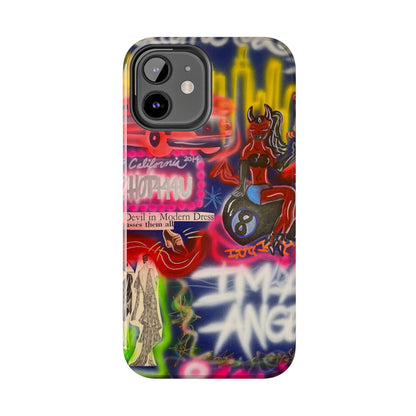 "im an angel" airbrush iPhone case
