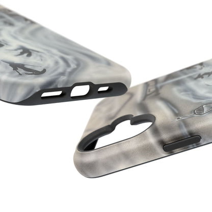 MagSafe "arctic avalanche" airbrush iPhone case