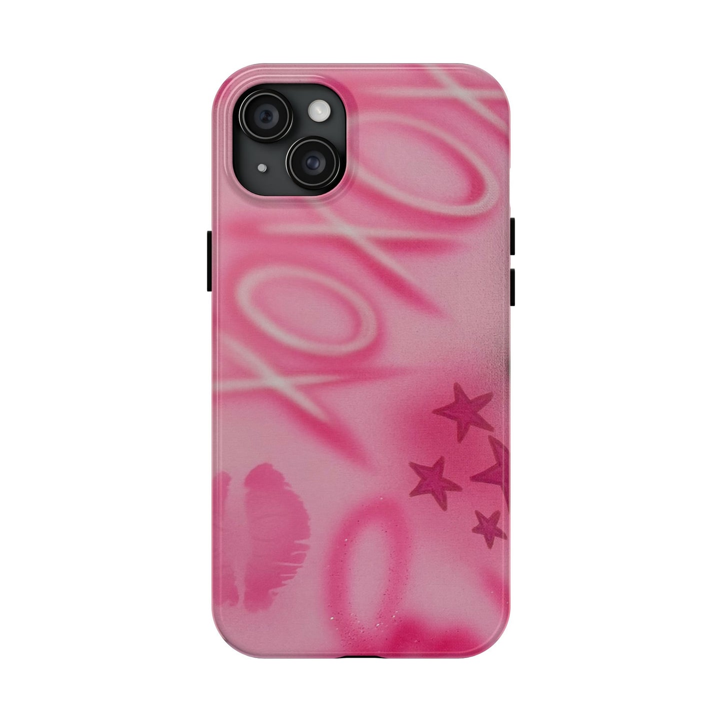 "perfectly pink" airbrush iPhone case