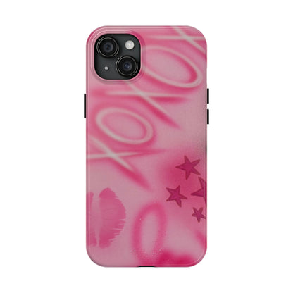 "perfectly pink" airbrush iPhone case