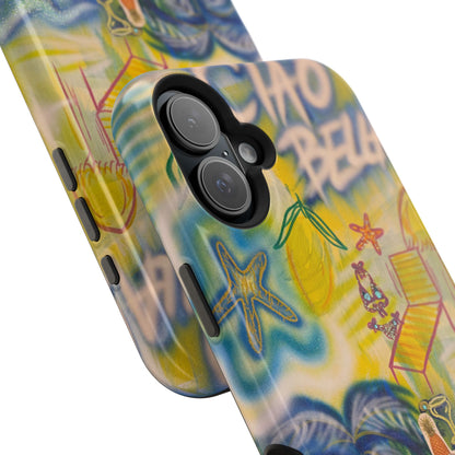 MagSafe "ciao bella" airbrush iPhone case