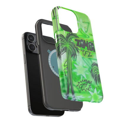 MagSafe "tampa, fl" airbrush iPhone case